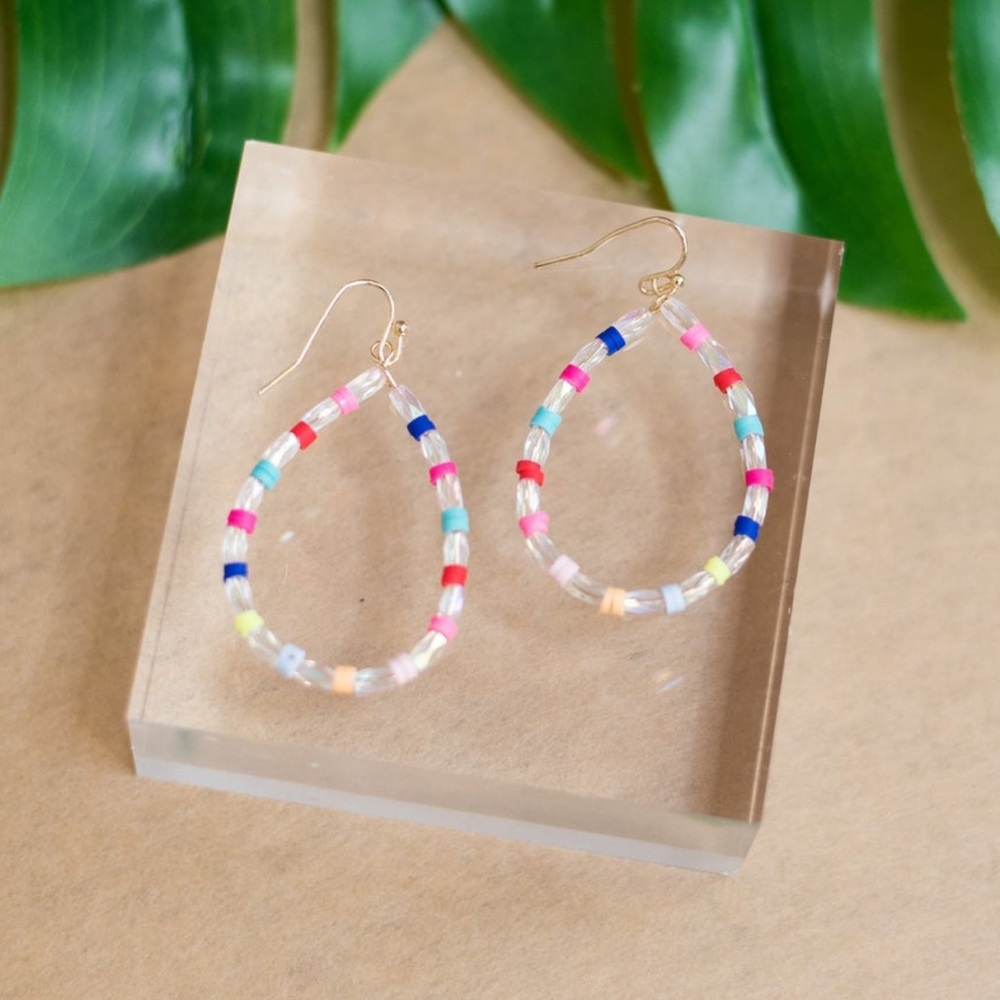 NEW Multicolor Dangle Earrings